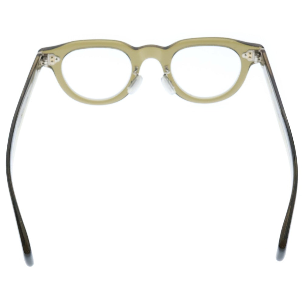EYEVAN(アイヴァン) MODEL.340 クラウンパント メガネ サングラス 眼鏡 カーキ 度入り
