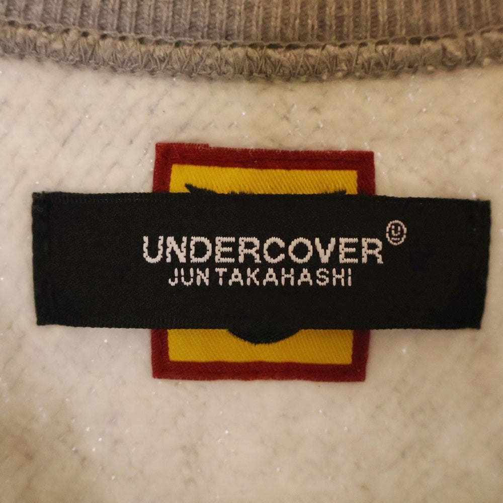 UNDERCOVER(アンダーカバー) ×HUMAN MADE LAST ORGY 2 SWEATSHIRT ヒューマンメイド ラストオージー 両面プリント クルーネックスウェットトレーナー グレー UC1B9806