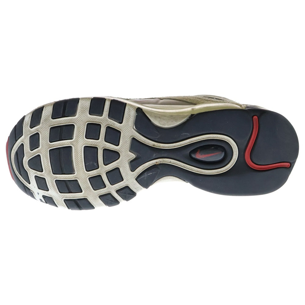NIKE(ナイキ) AIRMAX 97 SE FIRST USE エアマックス スペシャルエディション ファーストユーズ ローカットスニーカー グレー/レッド US7.5/25.5cm DB0246