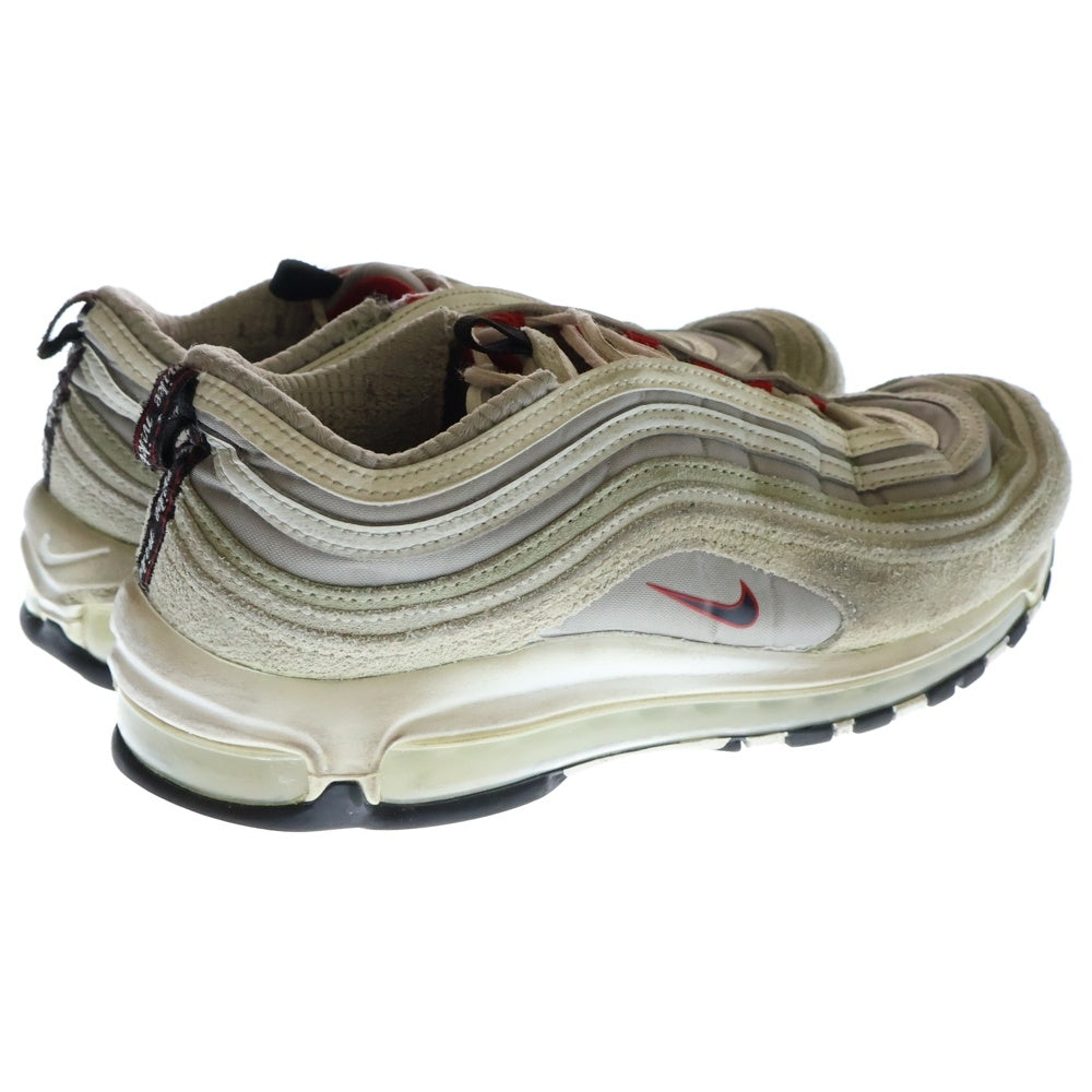 NIKE(ナイキ) AIRMAX 97 SE FIRST USE エアマックス スペシャルエディション ファーストユーズ ローカットスニーカー グレー/レッド US7.5/25.5cm DB0246