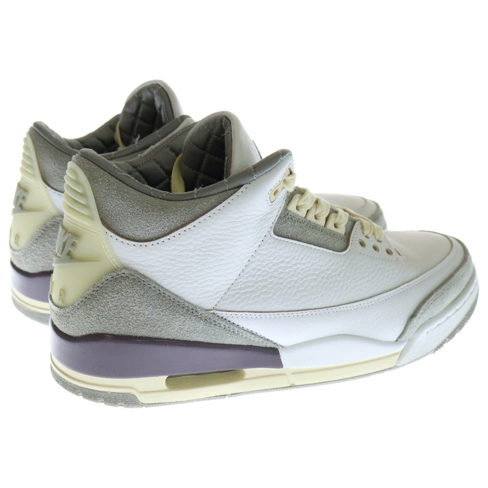 NIKE(ナイキ) ×A MA MANIERE WMNS AIR JORDAN 3 RETRO SP アママニエール ウィメンズ エアジョーダン3 レトロ ハイカットスニーカー ホワイト US11.5/28.5cm DH3434-110