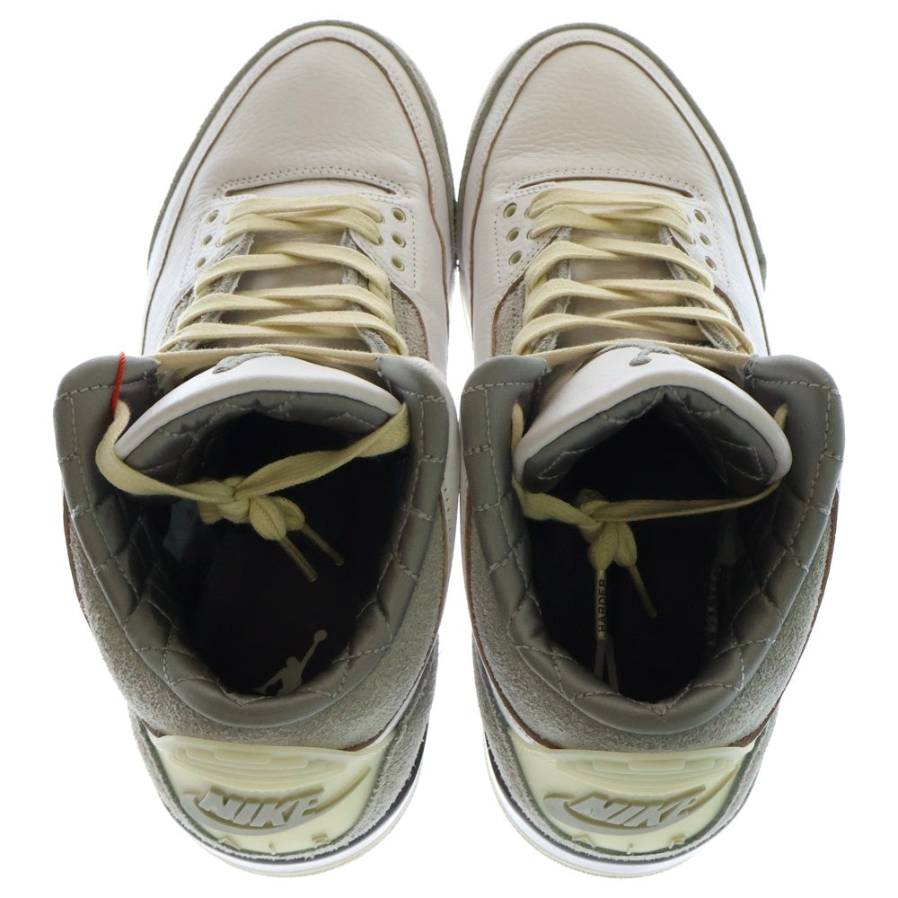 NIKE(ナイキ) ×A MA MANIERE WMNS AIR JORDAN 3 RETRO SP アママニエール ウィメンズ エアジョーダン3 レトロ ハイカットスニーカー ホワイト US11.5/28.5cm DH3434-110