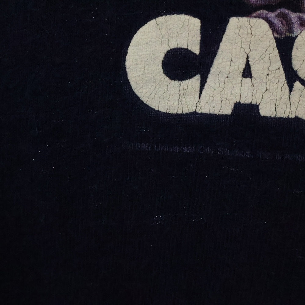 VINTAGE(ヴィンテージ) 90S VINTAGE CASPER TEE ヴィンテージ キャスパー フロントプリント クルーネック 半袖Tシャツ カットソー ネイビー