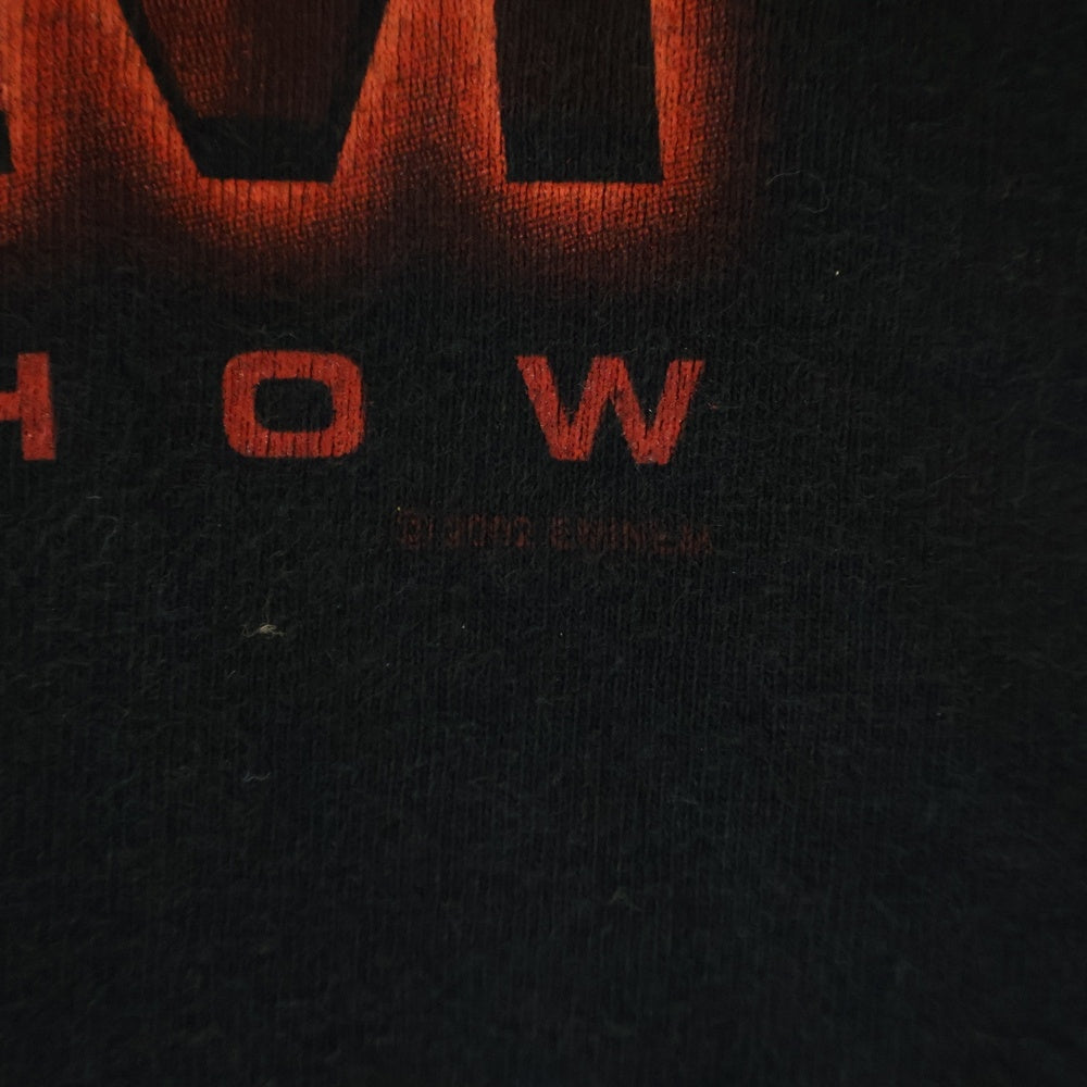 VINTAGE(ヴィンテージ) 00S VINTAGE EMINEM 2002 THE EMINEM SHOW TEE ヴィンテージ エミネム ザ エミネム ショー フロントプリント クルーネック 半袖Tシャツ カットソー ブラック