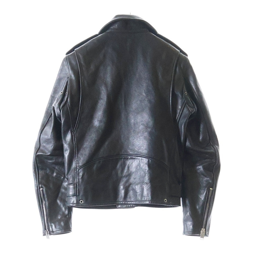 SAINT LAURENT PARIS(サンローランパリ) 13AW L17 クラシックモーターサイクル カウレザー ダブルライダースジャケット ブラック 330462 Y5CG1