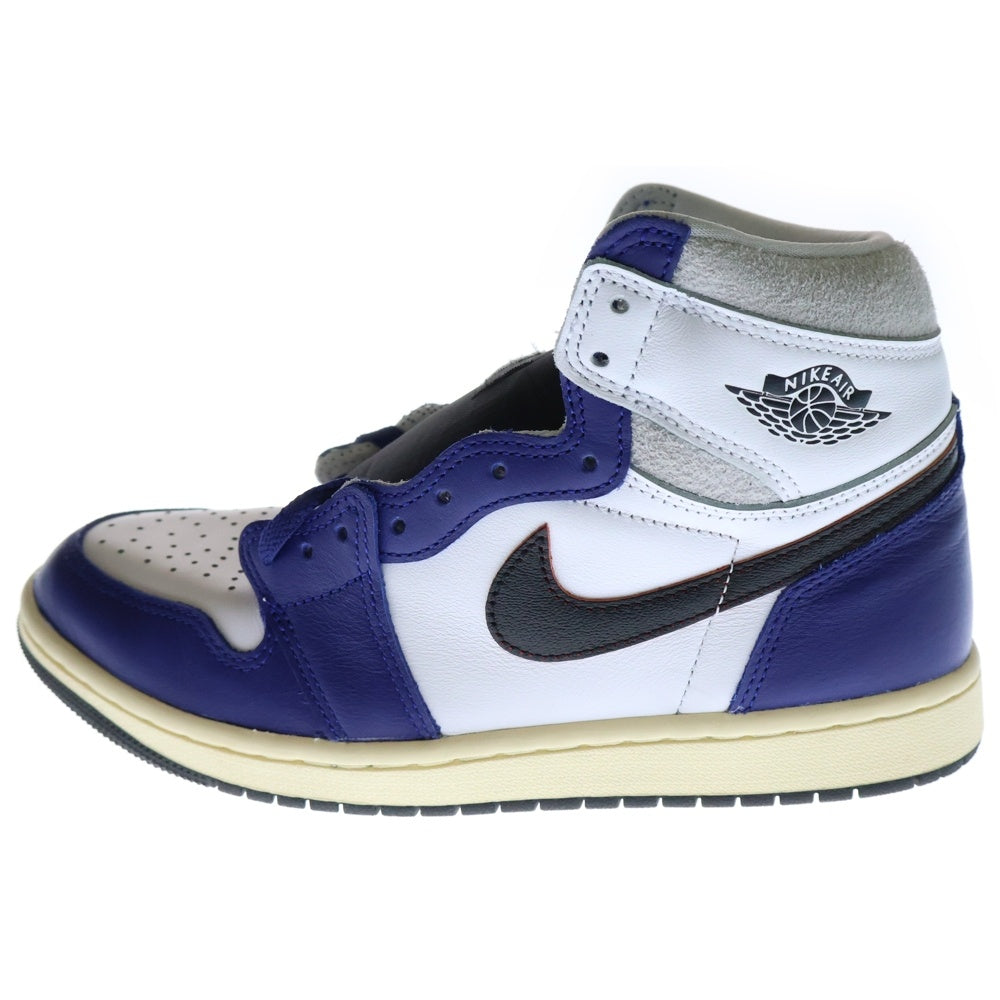 NIKE(ナイキ) AIR JORDAN 1 HIGH OG RARE AIR DEEP ROYAL BLUE エアジョーダン1 ハイ OG レア エア ディープロイヤルブルー ハイカットスニーカー US8.5/26.5cm DZ5485-100