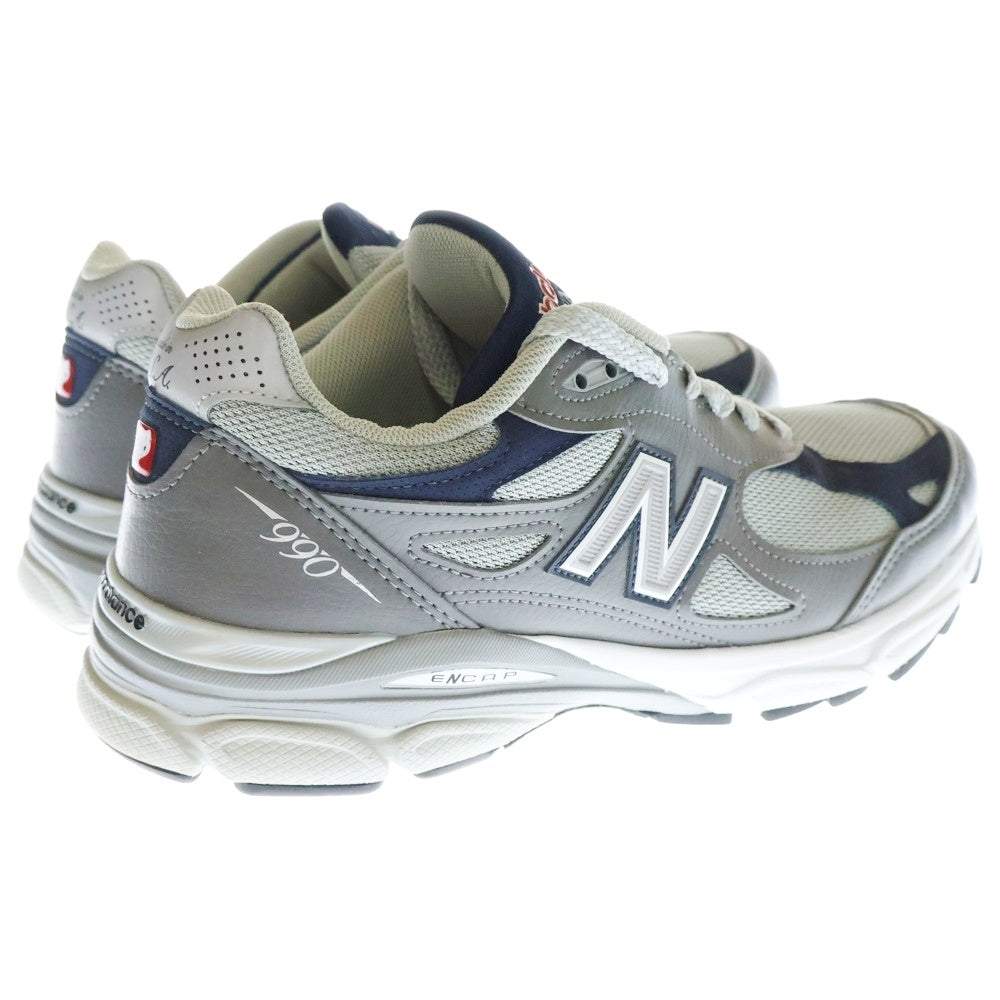 New Balance(ニューバランス) M990GJ3 990 V3 USA製 ローカットスニーカー グレー US9.5/27.5cm