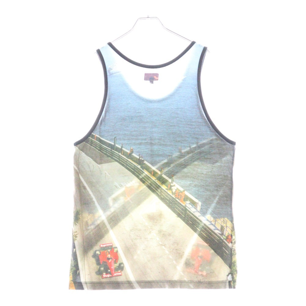 SUPREME(シュプリーム) 14SS Grand Prix Tank top グランドプリックス フォトプリント タンクトップ カットソー マルチカラー