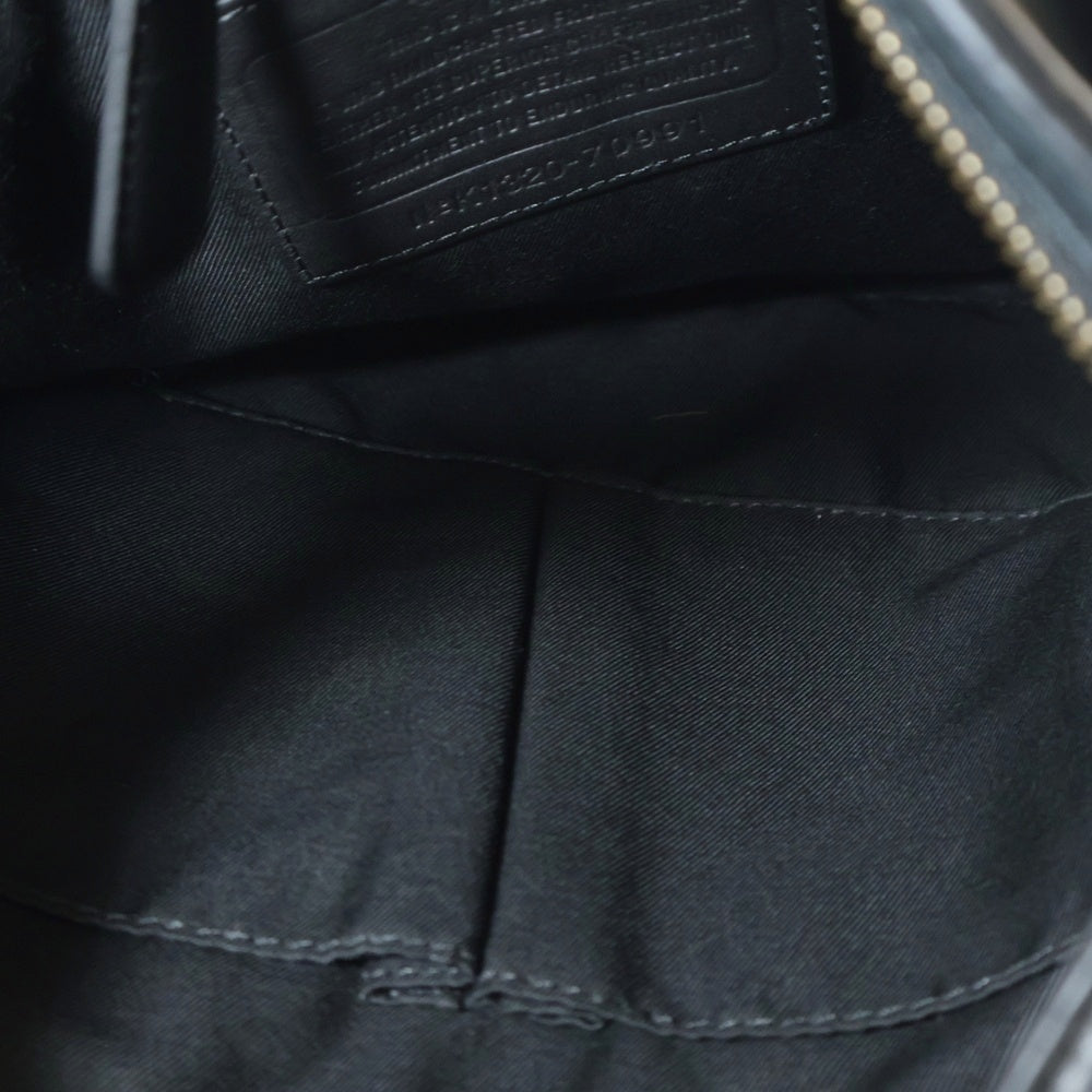 COACH(コーチ) BLEEKER HARNESS LEATHER FIELD BAG ブリーカー ハーネス カウレザー フィールドバッグ ネイビー 70991