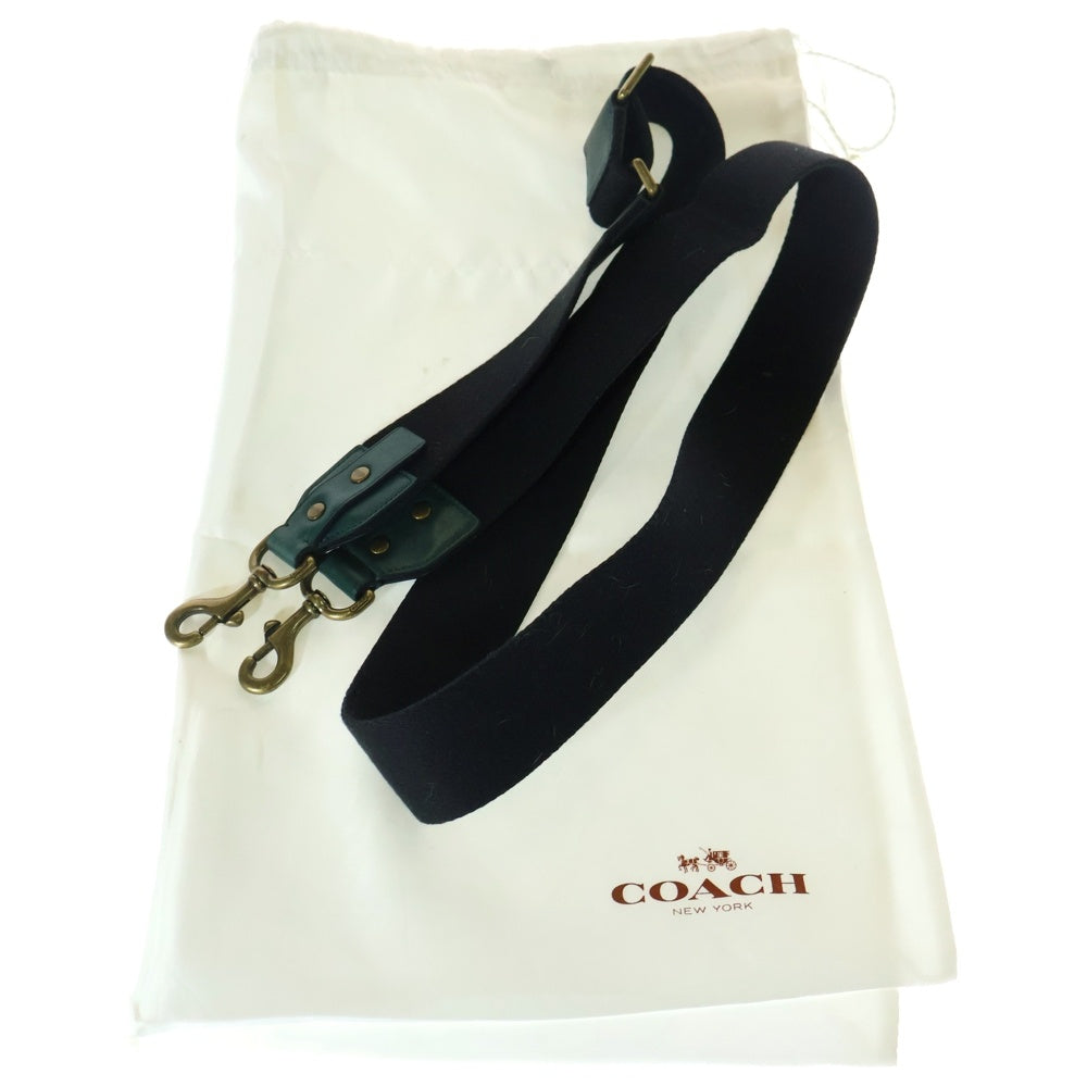 COACH(コーチ) BLEEKER LEGACY BUSINESS TOTE ブリーカー レガシー ビジネストート レザー2WAYバッグ グリーン 70600