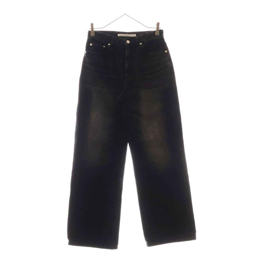 JOHN LAWRENCE SULLIVAN(ジョンローレンスサリバン) Washed Denim Straight Pants ウォッシュド 5ポケット ストレート デニムパンツ ブラック 2C014-0324-34