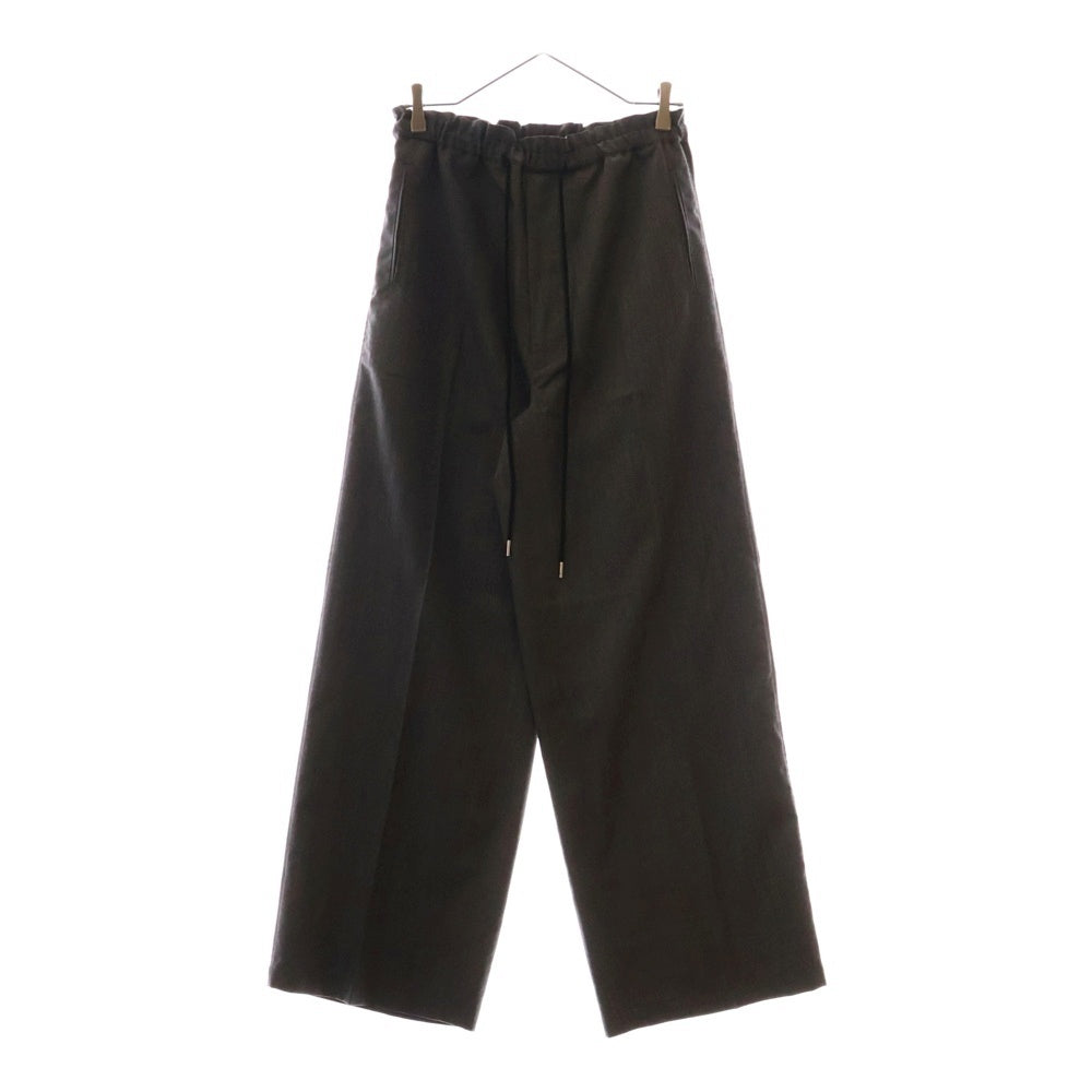 RAINMAKER(レインメーカー) DOUGI PANTS ドウギ ウール ドローコード イージーパンツ レディース グレー RM242-048