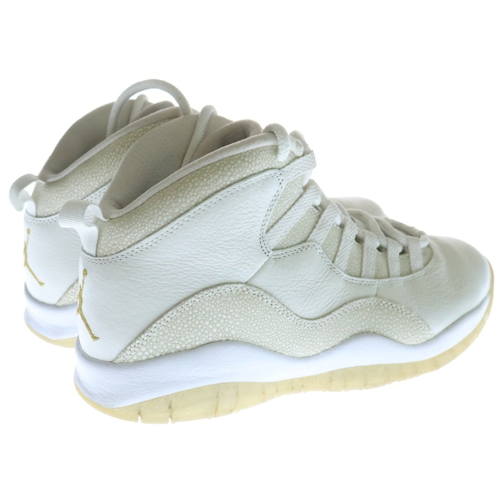 NIKE(ナイキ) 【観賞用 2015年製】 ×OVO AIR JORDAN 10 RETRO DRAKE オクトーバーズ ベリー オウン エアジョーダン10 レトロ ハイカットスニーカー US8.5/26.5cm 819955-100