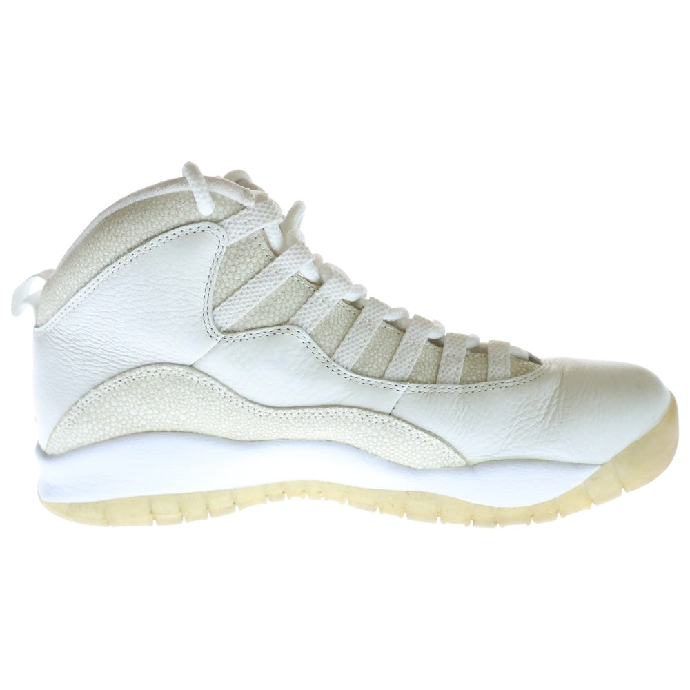 NIKE(ナイキ) 【観賞用 2015年製】 ×OVO AIR JORDAN 10 RETRO DRAKE オクトーバーズ ベリー オウン エアジョーダン10 レトロ ハイカットスニーカー US8.5/26.5cm 819955-100