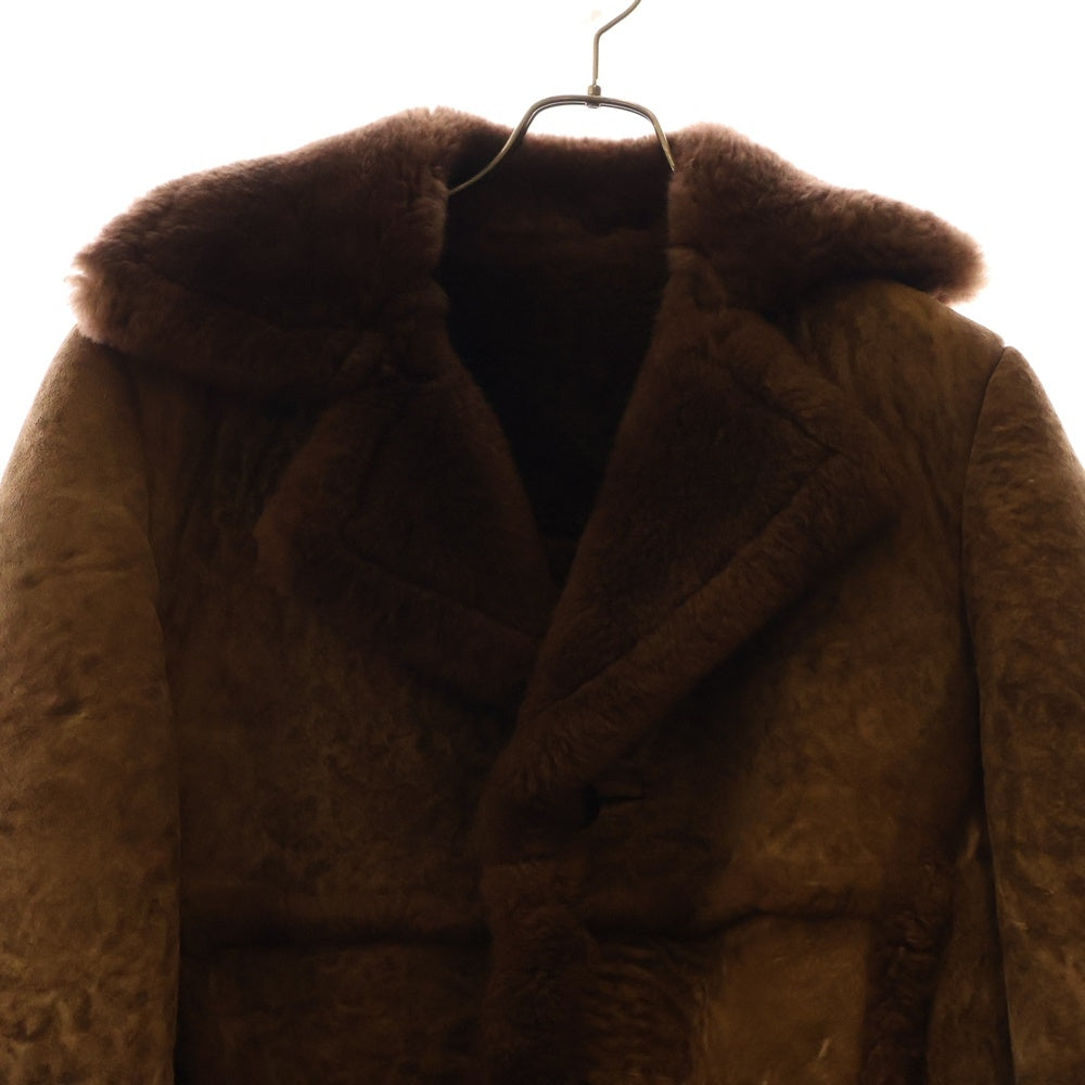 SCHOTT(ショット) SHEEPSKIN COAT シープスキン ボアムートンコート スウェード ブラウン