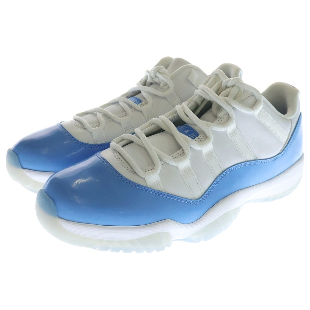 NIKE(ナイキ) AIR JORDAN 11 RETRO LOW University Blue エアジョーダン 11 レトロ ローカットスニーカー ユニバーシティ ブルー/ホワイト US10/28cm 528895-106