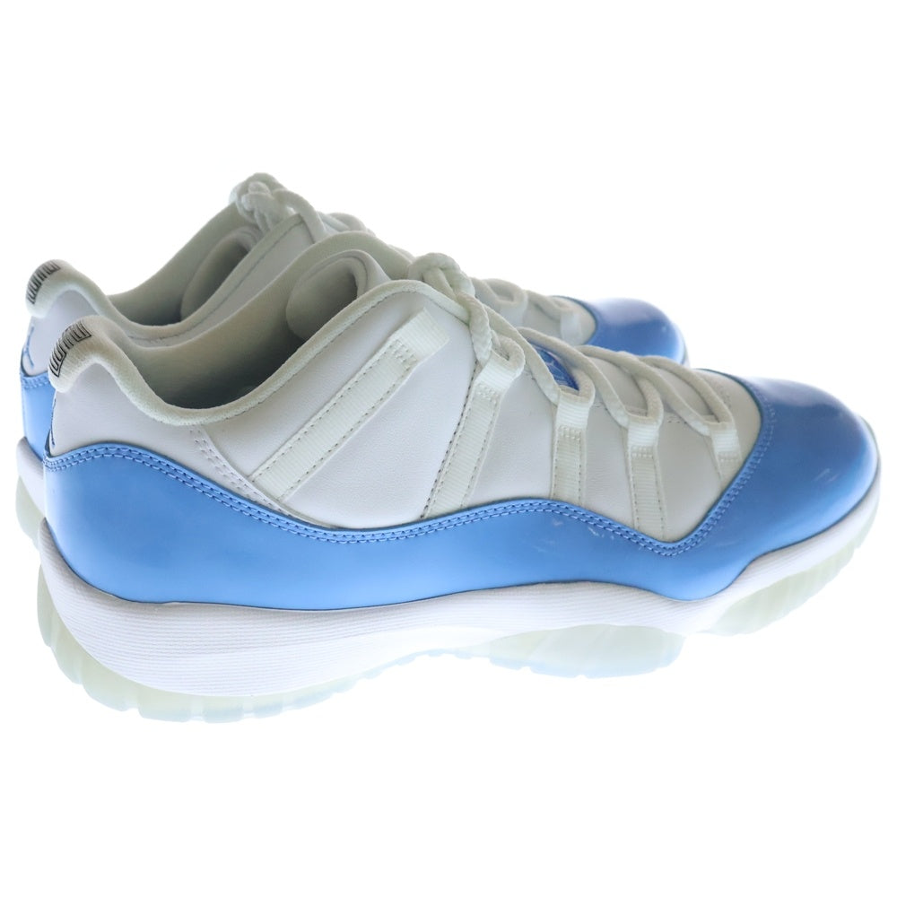 NIKE(ナイキ) AIR JORDAN 11 RETRO LOW University Blue エアジョーダン 11 レトロ ローカットスニーカー ユニバーシティ ブルー/ホワイト US10/28cm 528895-106