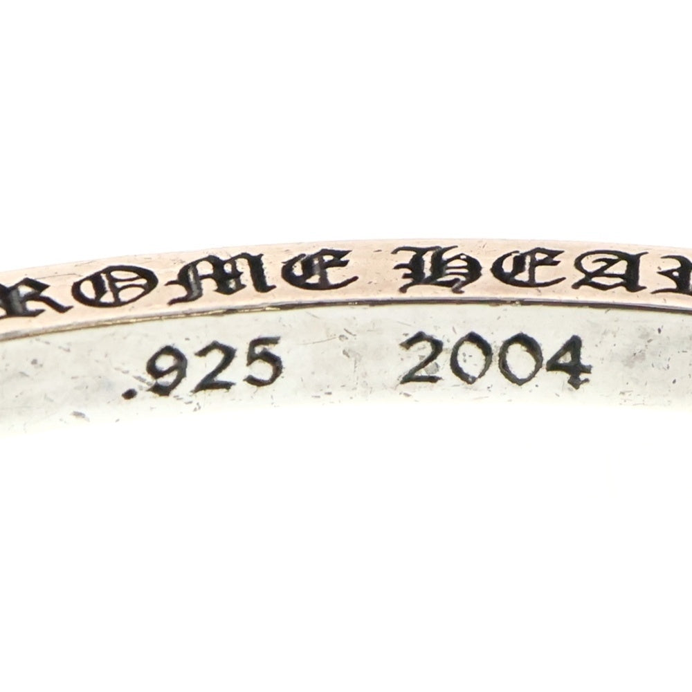 CHROME HEARTS(クロムハーツ) 3mm SPACER BANGLE AFTER P SAP 3mmスペーサー アフターPAVEピンクサファイア バングル ブレスレット シルバー