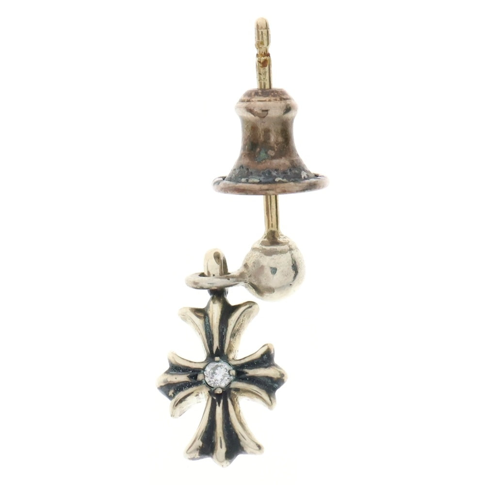 CHROME HEARTS(クロムハーツ) TNY E CH PLS AFTER DIA タイニーE CHプラス ドロップピアス アフター1ダイヤ シルバー