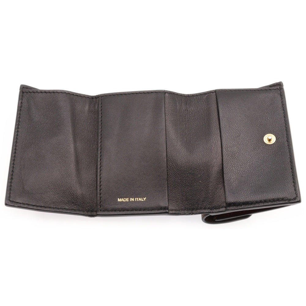 MARNI(マルニ) 21AW TRUNK TRIFOLD トランク トリフォールド 三つ折 レザー コンパクト ウォレット マルチ レディース PMFOW02U23 LV589
