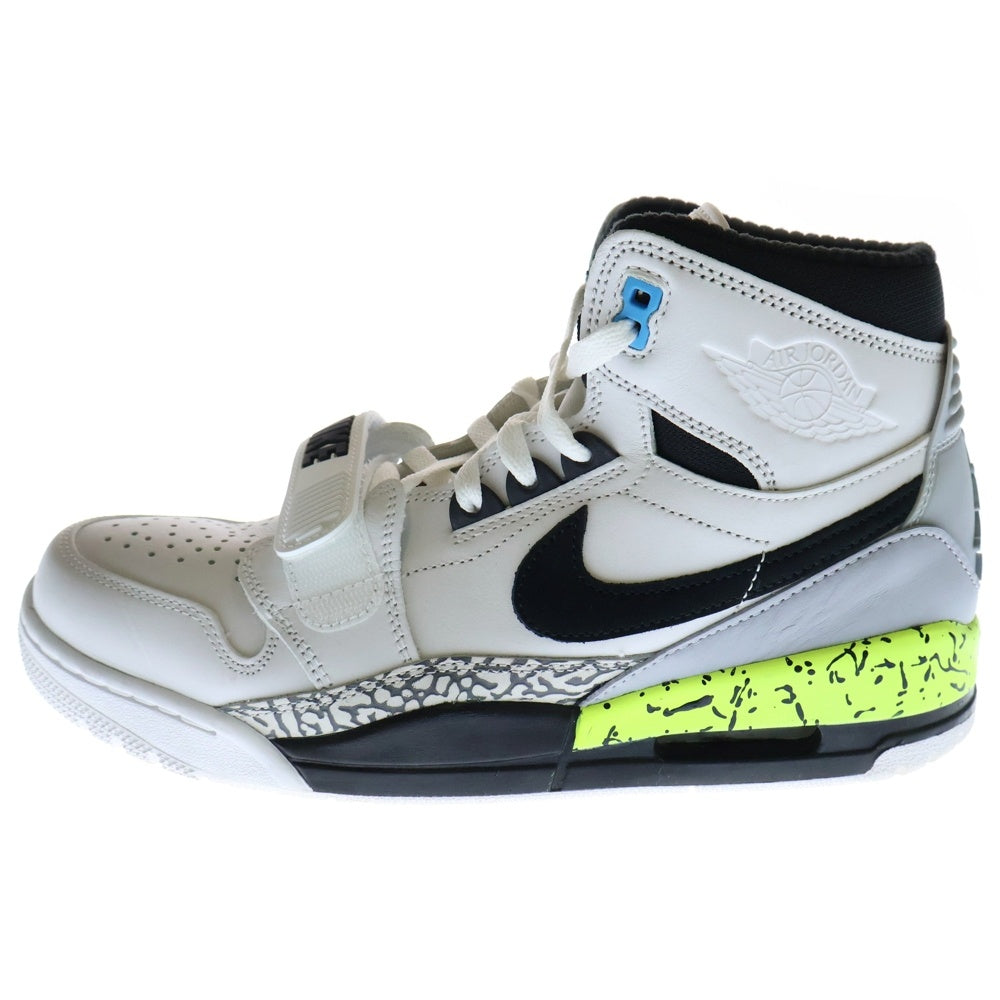 NIKE(ナイキ) ×DON C JORDAN LEGACY 312 BLACK-VOLT-VIVID ドン シー ジョーダンレガシー ブラックボルトビビッド ハイカットスニーカー US10/28cm AQ4160-107