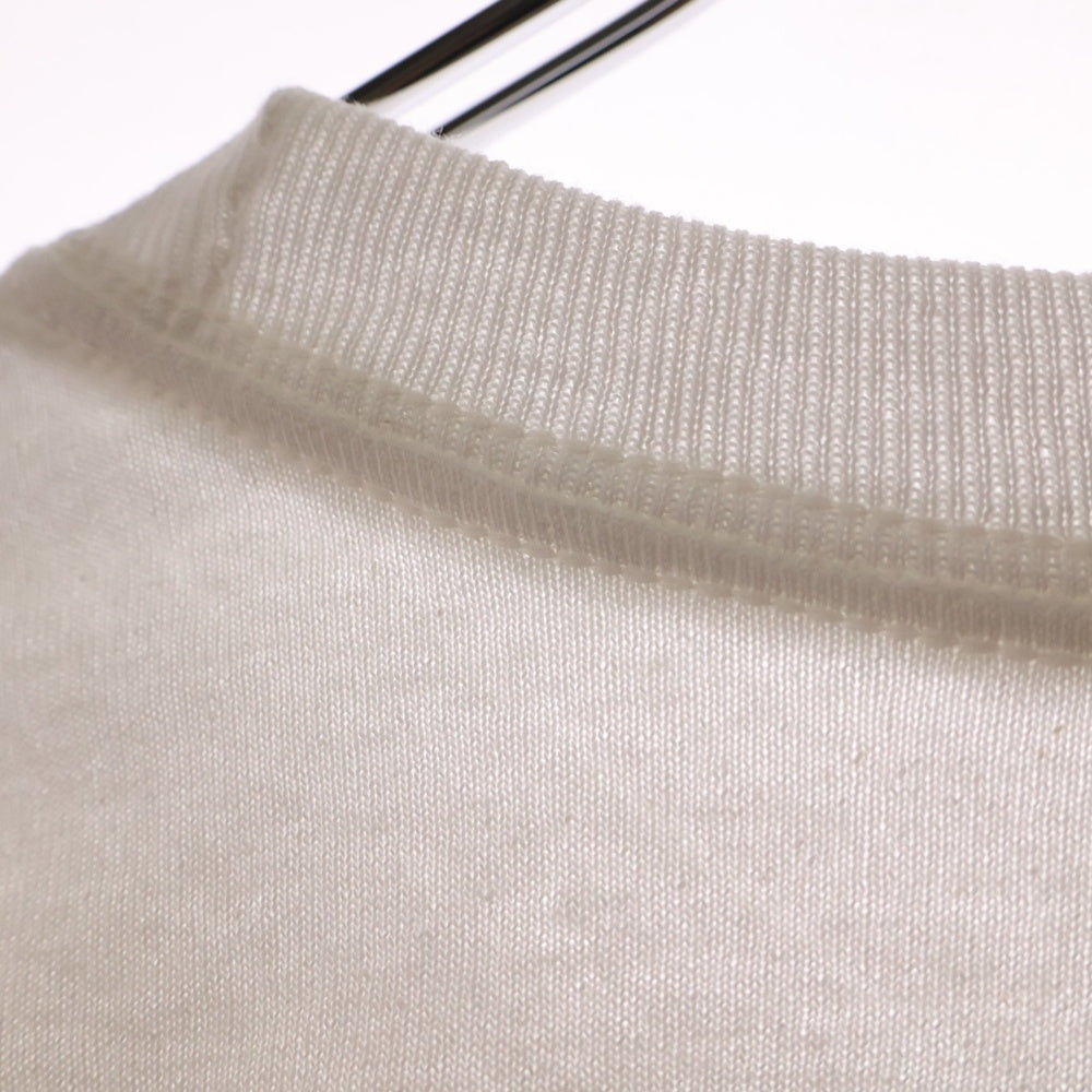 NIKE SB(ナイキエスビー) 20SS ×CACTUS JACK TRAVIS SCOTT LOGO L/S TEE カクタスジャック トラヴィススコット ロゴロングスリーブ 長袖Tシャツ ホワイト