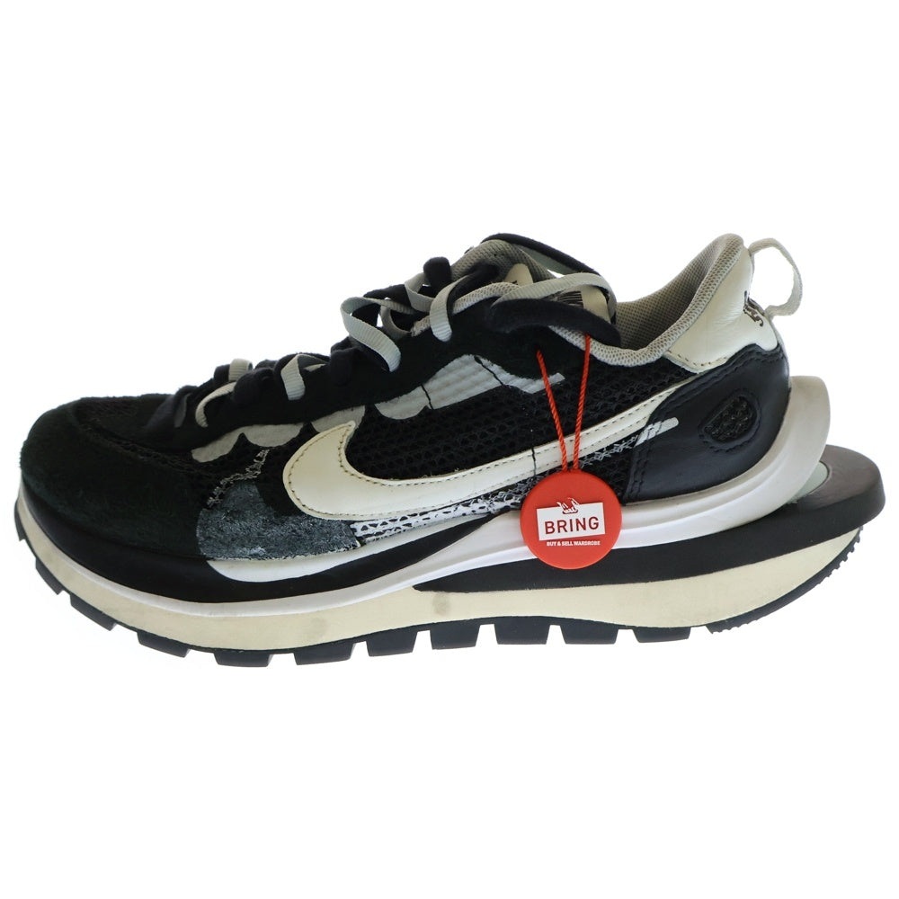 NIKE(ナイキ) ×sacai VAPOR WAFFLE SP サカイ ヴェイパーワッフル ローカットスニーカー レディース ブラック/ホワイト US6/24cm CV1363-001
