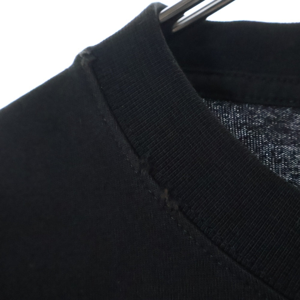BALENCIAGA(バレンシアガ) ロゴプリント オーバーサイズ クルーネック半袖Tシャツ カットソー ブラック 651795 TNVL1