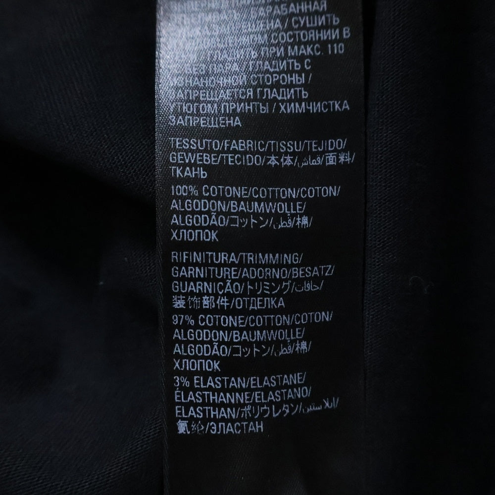 BALENCIAGA(バレンシアガ) ロゴプリント オーバーサイズ クルーネック半袖Tシャツ カットソー ブラック 651795 TNVL1