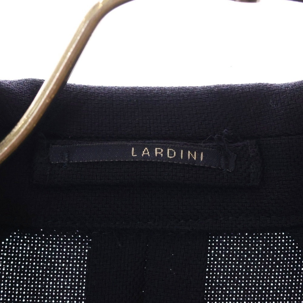 LARDINI(ラルディーニ) 段返り 3B ウール テーラード ジャケット ネイビー JN0526AQ