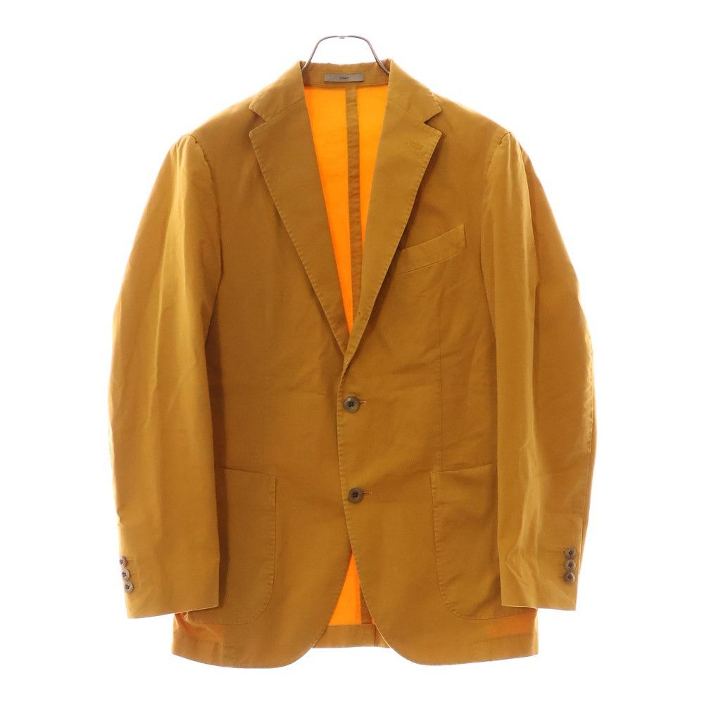 BOGLIOLI(ボリオリ) COAT ノッチドラぺル 段返り 3B テーラード ジャケット イエロー