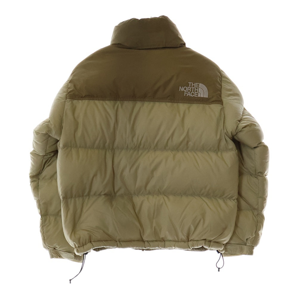 THE NORTH FACE(ザノースフェイス) SHORT NUPTSE JKT ショートヌプシ ダウンジャケット レディース ベージュ NDW92232