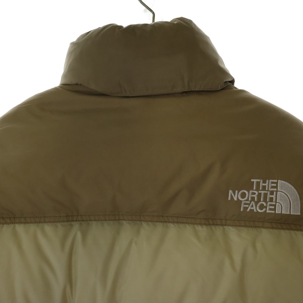 THE NORTH FACE(ザノースフェイス) SHORT NUPTSE JKT ショートヌプシ ダウンジャケット レディース ベージュ NDW92232