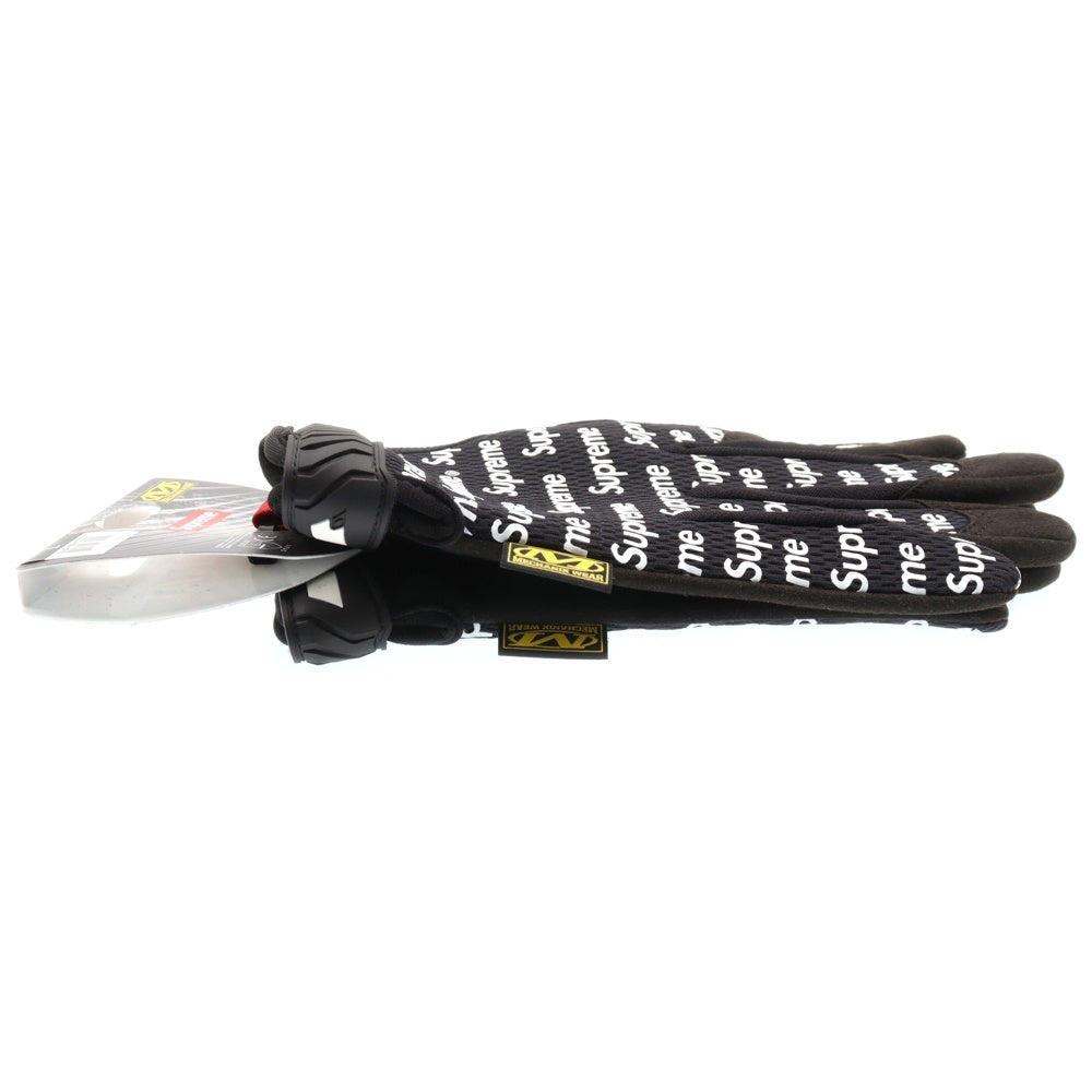 SUPREME(シュプリーム) 17SS ×Mechanix Wear Original Work Gloves Yellow メカニックスウェア オリジナル ワーク グローブ 手袋 ブラック