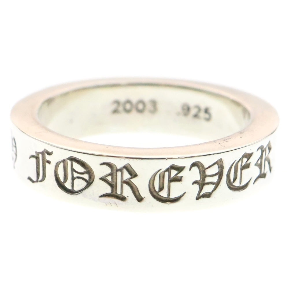 CHROME HEARTS(クロムハーツ) 6mm SPACER FOREVER 6mmスペーサーリング フォーエバーシルバー BCA337