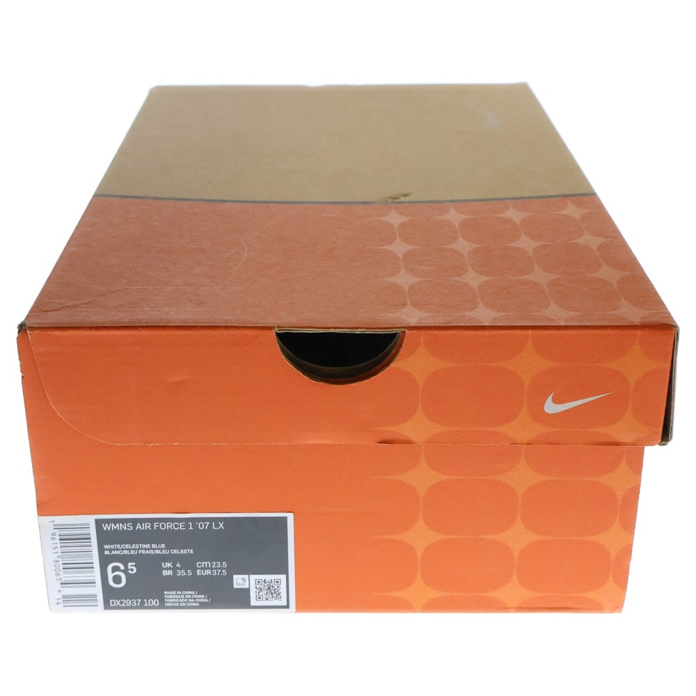 NIKE(ナイキ) WOMEN'S AIR FORCE 1 LOW CELESTINE BLUE ウィメンズ エアフォース1 セレスティン ローカットスニーカー ブルー レディース US6.5/23.5cm DX2937-100