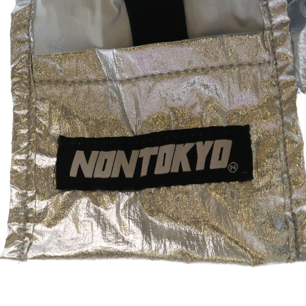 NON TOKYO(ノントーキョー) FRILL ECO BAG フリル エコバッグ シルバー レディース NON-24A-0842