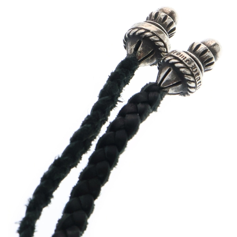 CHROME HEARTS(クロムハーツ) CH CRS SMLスモールCHクロス BC ボロチップブレイド ネックレス シルバー BCA220
