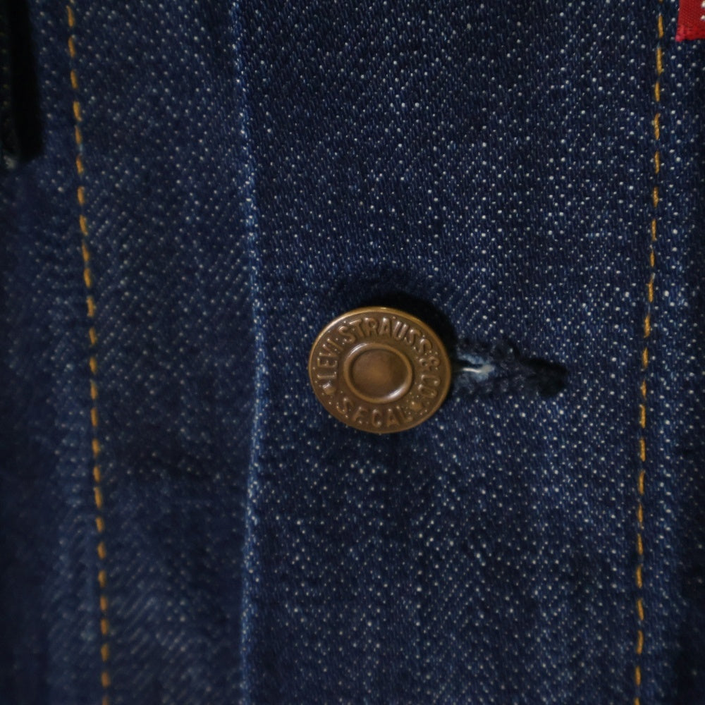 Levi's(リーバイス) 00S VINTAGE 70505-0217 4TH フォース BIGE ボタン裏555 バレンシア工場 ヴィンテージ デニムジャケット インディゴ