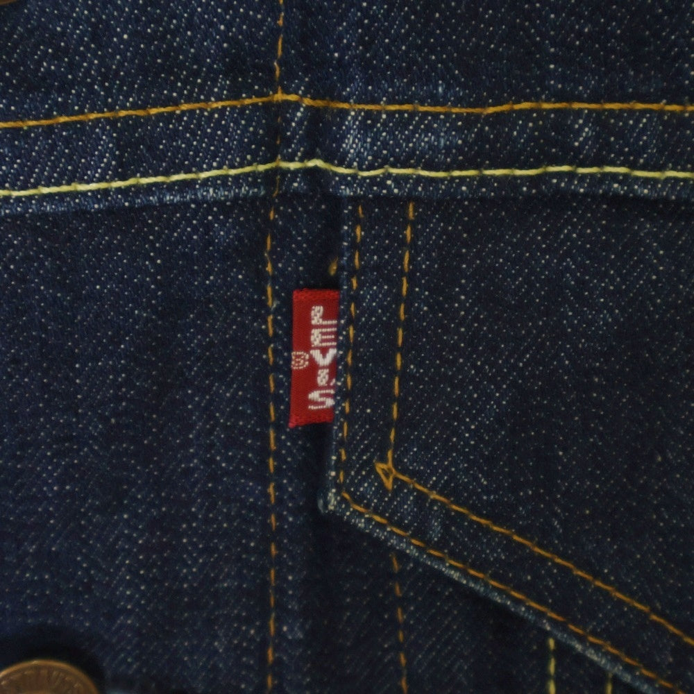 Levi's(リーバイス) 00S VINTAGE 70505-0217 4TH フォース BIGE ボタン裏555 バレンシア工場 ヴィンテージ デニムジャケット インディゴ