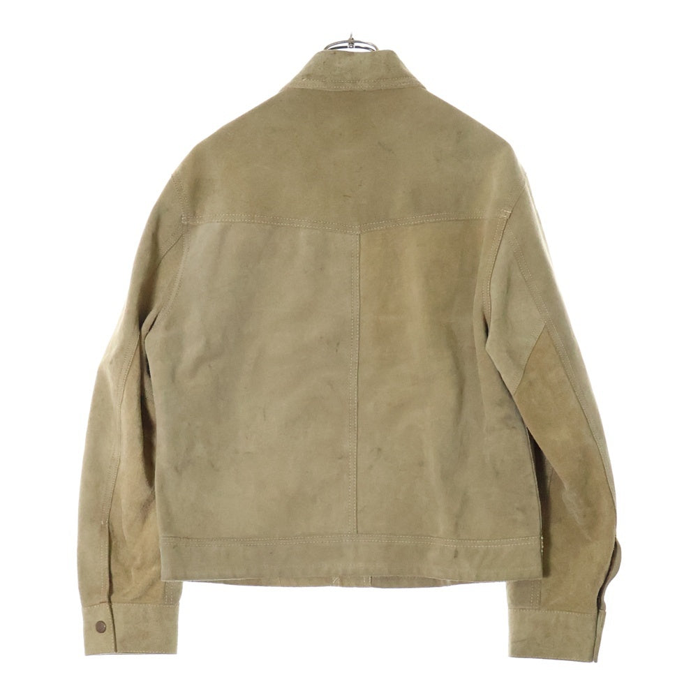 Levi's(リーバイス) 70S VINTAGE メキシコ製 ボタンフライ スエードトラッカージャケット ベージュ