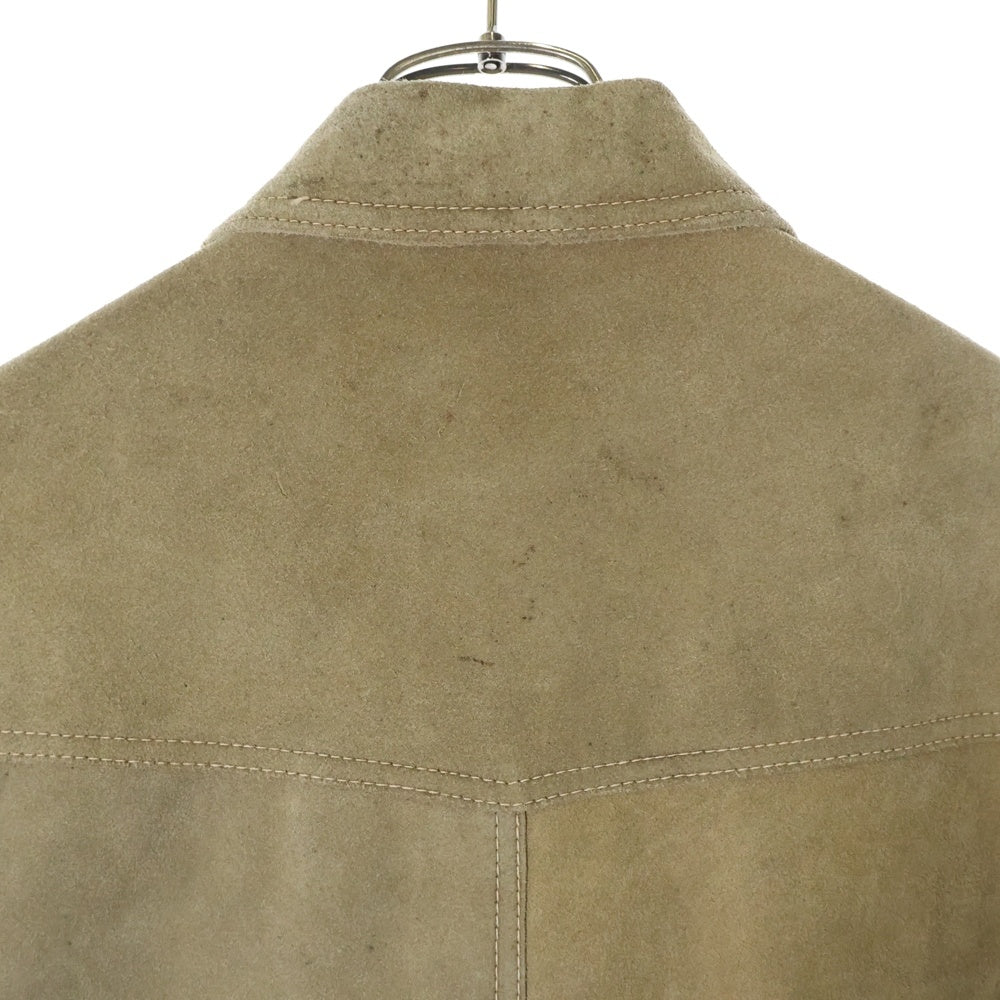 Levi's(リーバイス) 70S VINTAGE メキシコ製 ボタンフライ スエードトラッカージャケット ベージュ