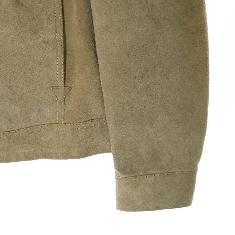 Levi's(リーバイス) 70S VINTAGE メキシコ製 ボタンフライ スエードトラッカージャケット ベージュ