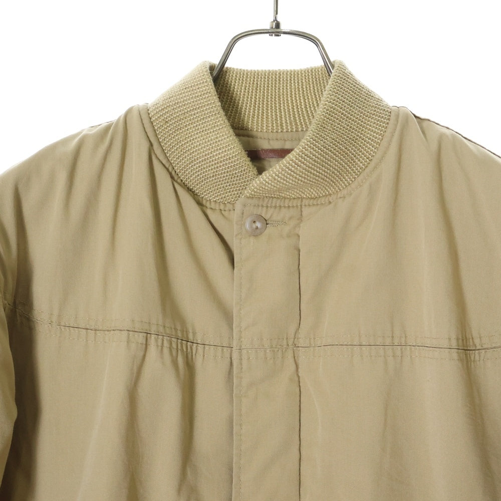 VINTAGE(ヴィンテージ) 70S VINTAGE カタリナ ダービーカップショルダー ジップフライジャケット 両腕ワッペンデザイン ベージュ