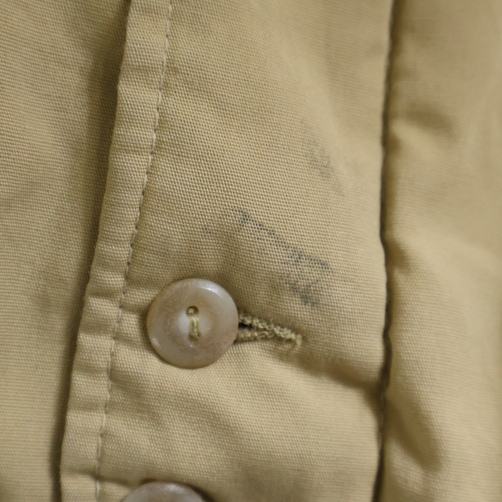 VINTAGE(ヴィンテージ) 70S VINTAGE カタリナ ダービーカップショルダー ジップフライジャケット 両腕ワッペンデザイン ベージュ