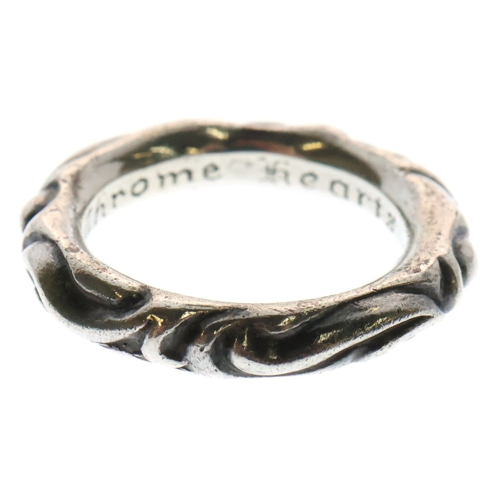 CHROME HEARTS(クロムハーツ) SCRL BAND スクロールバンド リング シルバー BCA351
