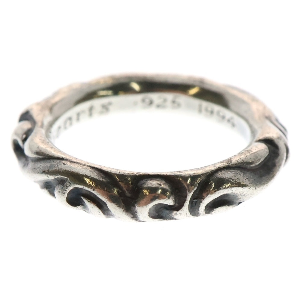 CHROME HEARTS(クロムハーツ) SCRL BAND スクロールバンド リング シルバー BCA351