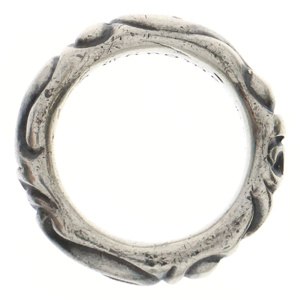 CHROME HEARTS(クロムハーツ) SCRL BAND スクロールバンド リング シルバー BCA351