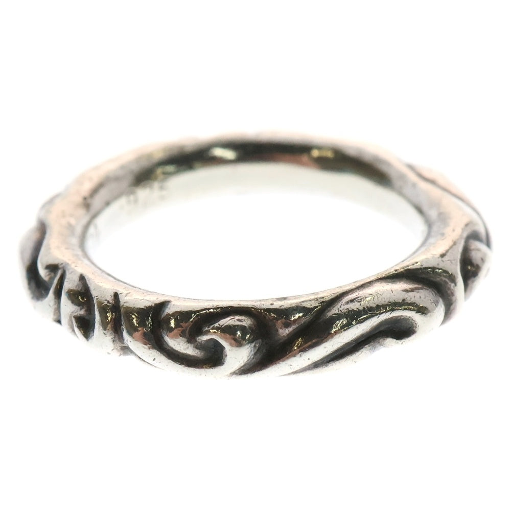 CHROME HEARTS(クロムハーツ) SCRL BAND スクロールバンド リング シルバー BCA351