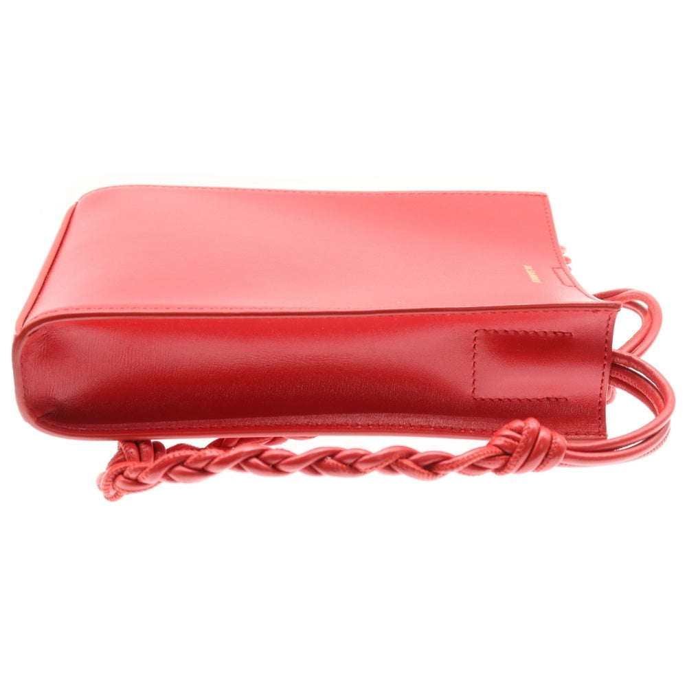 JIL SANDER(ジルサンダー) TANGLE タングル レザー スモール ショルダーバッグ レッド J07WG0001 P4841 628